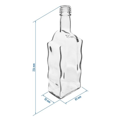 Butelka 6szt. KLASZTORNA 500ml 631492 Butelka 6szt. KLASZTORNA 500ml 631492