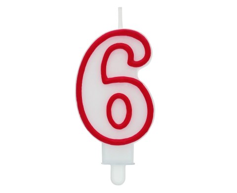 Świeczka urodzinowa ''6'' PF-SCC/6 Świeczka urodzinowa ''6'' PF-SCC/6