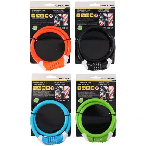 Zapięcie rowerowe szyfrowe Dunlop 2070976 Zapięcie rowerowe szyfrowe Dunlop 2070976