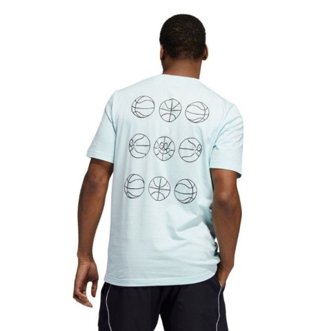 Koszulka adidas Lil Stripes adidas Hoops Graphic M GS7222 Koszulka adidas Lil Stripes adidas Hoops Graphic M GS7222