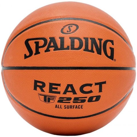 Piłka do koszykówki Spalding React TF-250 76803Z Piłka do koszykówki Spalding React TF-250 76803Z