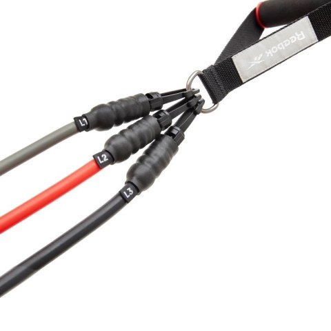 Zestaw gum fitness Reebok Power Tube Ratb-30034 Zestaw gum fitness Reebok Power Tube Ratb-30034
