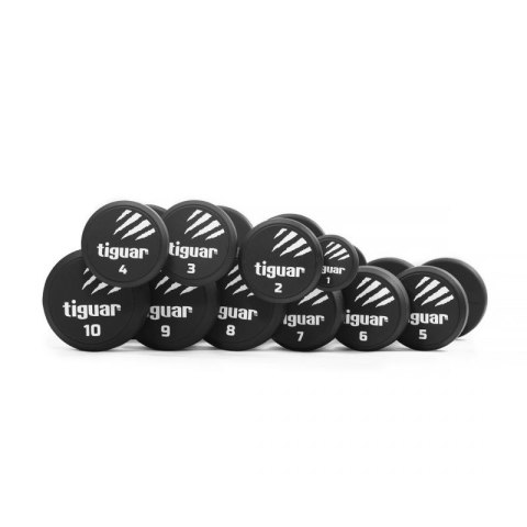 Zestaw hantli tiguar PU (para) 1-10 kg Zestaw hantli tiguar PU (para) 1-10 kg