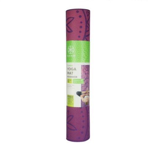 Mata do Jogi Gaiam Premium Athenian Rose 6 mm 63958 Mata do Jogi Gaiam Premium Athenian Rose 6 mm 63958