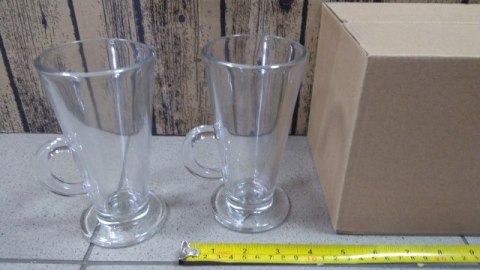 Kpl 6 szklanek CAFFE LATTE 270ml. Kpl 6 szklanek CAFFE LATTE 270ml.