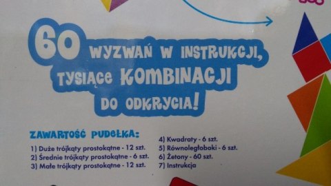Łamigłówka TANGRAM Łamigłówka TANGRAM