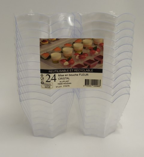 Pojemniki plastikowe 20szt. na przekąski 70ml | 33-12 Pojemniki plastikowe 20szt. na przekąski 70ml | 33-12