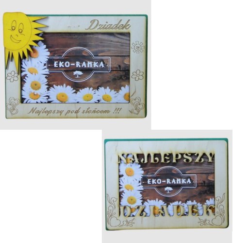 Ramka drewniana na zdjęcia DZIADEK 19 x 14 cm | P144 Ramka drewniana na zdjęcia DZIADEK 19 x 14 cm | P144