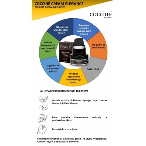 Krem do skór licowych Coccine DA0241G Krem do skór licowych Coccine DA0241G