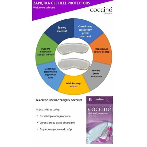Zapiętka żelowa Coccine DA0288 Zapiętka żelowa Coccine DA0288