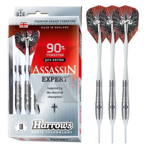 Rzutki Harrows Assassin Expert 90% Softip HS-TNK-000013220 Rzutki Harrows Assassin Expert 90% Softip HS-TNK-000013220