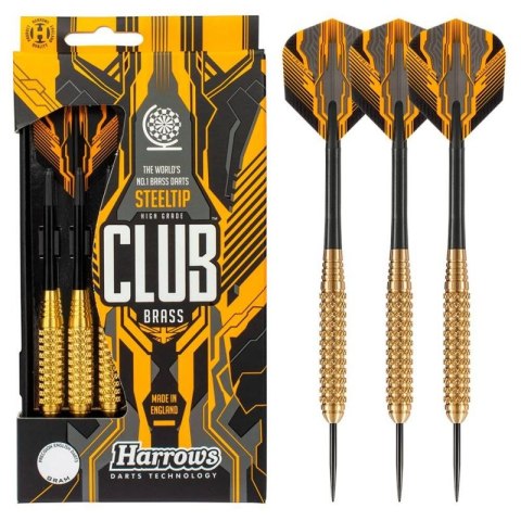 Rzutki Harrows Club Brass Steeltip HS-TNK-000013089 Rzutki Harrows Club Brass Steeltip HS-TNK-000013089