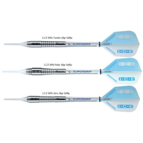 Rzutki Harrows Ice 90% Softip HS-TNK-000013125 Rzutki Harrows Ice 90% Softip HS-TNK-000013125