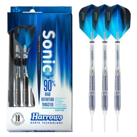 Rzutki Harrows Sonic 90% Softip HS-TNK-000013302 Rzutki Harrows Sonic 90% Softip HS-TNK-000013302