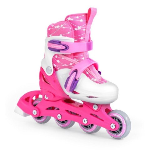 Zestaw SMJ Sport Combo Pink LED: 2w1 wrotko-rolki HS-TNK-000009549 Zestaw SMJ Sport Combo Pink LED: 2w1 wrotko-rolki HS-TNK-000009549