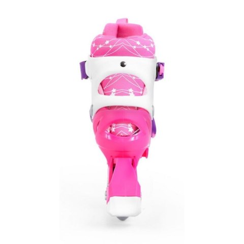 Zestaw SMJ Sport Combo Pink LED: 2w1 wrotko-rolki HS-TNK-000009549 Zestaw SMJ Sport Combo Pink LED: 2w1 wrotko-rolki HS-TNK-000009549