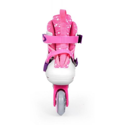 Zestaw SMJ Sport Combo Pink LED: 2w1 wrotko-rolki HS-TNK-000009549 Zestaw SMJ Sport Combo Pink LED: 2w1 wrotko-rolki HS-TNK-000009549