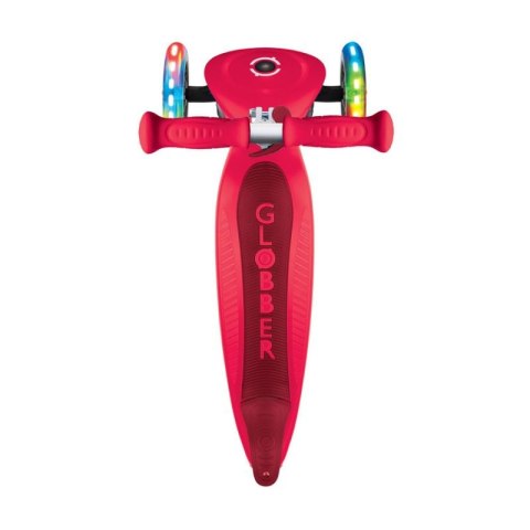 Hulajnoga 3-kołowa Globber Primo Foldable Lights 432-102-2 New Red Hulajnoga 3-kołowa Globber Primo Foldable Lights 432-102-2 New Red