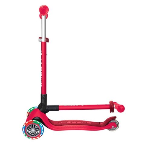 Hulajnoga 3-kołowa Globber Primo Foldable Lights 432-102-2 New Red Hulajnoga 3-kołowa Globber Primo Foldable Lights 432-102-2 New Red