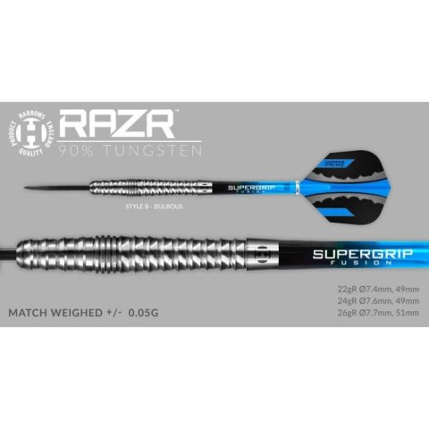 Rzutki Harrows Razr 90% Steeltip HS-TNK-000013377 Rzutki Harrows Razr 90% Steeltip HS-TNK-000013377