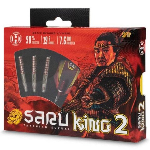 Rzutki Harrows Saru King 2 90% Softip HS-TNK-000013352 Rzutki Harrows Saru King 2 90% Softip HS-TNK-000013352
