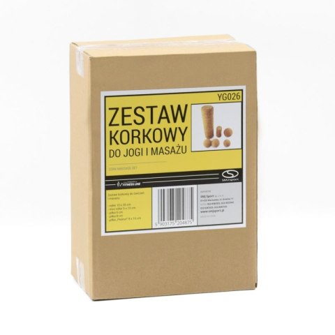 Zestaw korkowy do masażu 5 el. SMJ sport YG026 HS-TNK-000015796 Zestaw korkowy do masażu 5 el. SMJ sport YG026 HS-TNK-000015796