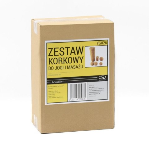 Zestaw korkowy do masażu 5 el. SMJ sport YG026 HS-TNK-000015796 Zestaw korkowy do masażu 5 el. SMJ sport YG026 HS-TNK-000015796