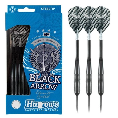 Rzutki Harrows Black Arrow Steeltip HS-TNK-000013143 Rzutki Harrows Black Arrow Steeltip HS-TNK-000013143
