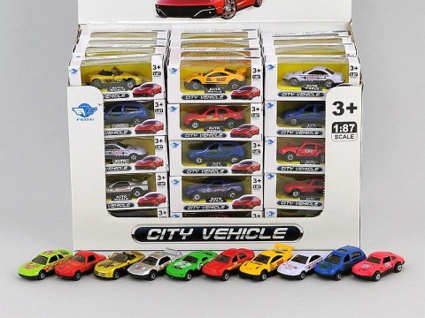 Auto metalowe 1:87 CITY WEHICLE Auto metalowe 1:87 CITY WEHICLE