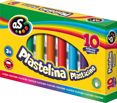 Plastelina 10szt ''AS'' Plastelina 10szt ''AS''