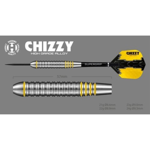Rzutki Harrows Chizzy Brass Steeltip HS-TNK-000013895 Rzutki Harrows Chizzy Brass Steeltip HS-TNK-000013895