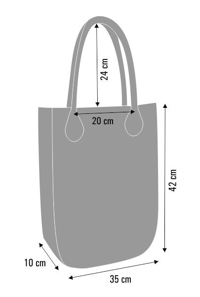 Torba filcowa CITY Company Torba filcowa CITY Company
