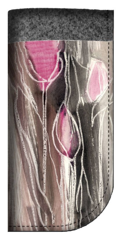 Etui na okulary TULIPANY Etui na okulary TULIPANY