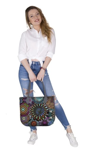Torba filcowa LADY XL - Karuzela