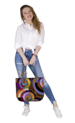 Torba filcowa LADY XL - Koła
