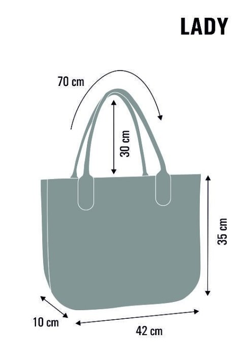 Torba filcowa LADY XL - Frania Torba filcowa LADY XL - Frania