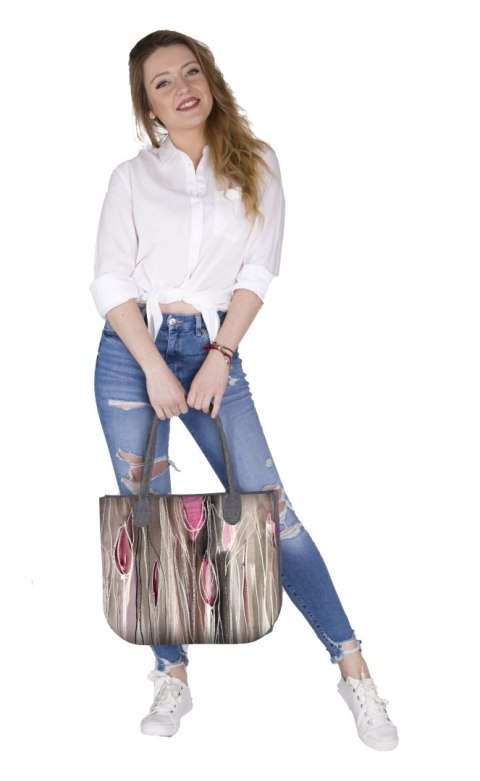 Torba filcowa LADY XL - Tulipany Torba filcowa LADY XL - Tulipany