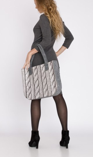Torba filcowa LADY - Warkocz