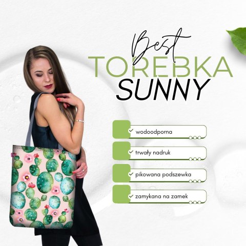 Torebka płócienna SUNNY - Kaktus Torebka płócienna SUNNY - Kaktus