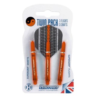 Harrows Twin Pack shafty Supergrip + piórka Supergrip HS-TNK-000013684