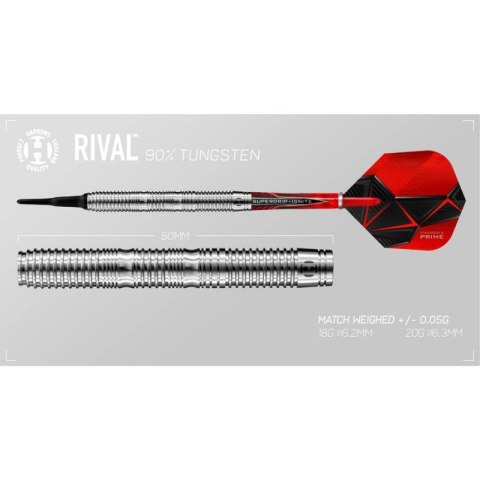 Rzutki Harrows Rival 90% Softip HS-TNK-000016035