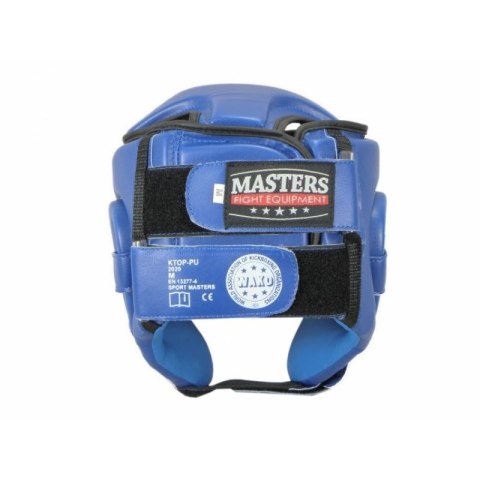 Kask bokserski Masters Ktop-Pu Wako Approved M 02251-02M Kask bokserski Masters Ktop-Pu Wako Approved M 02251-02M