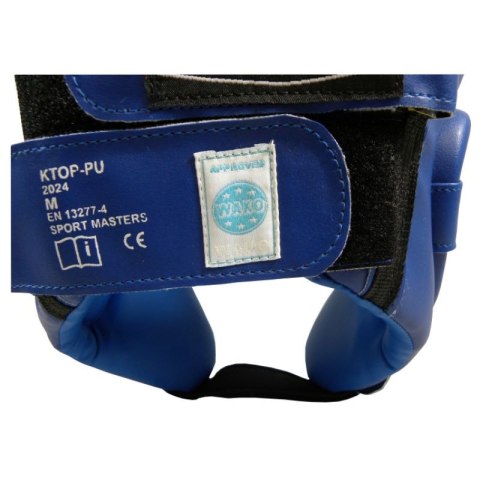 Kask bokserski Masters Ktop-Pu Wako Approved M 02251-02M Kask bokserski Masters Ktop-Pu Wako Approved M 02251-02M