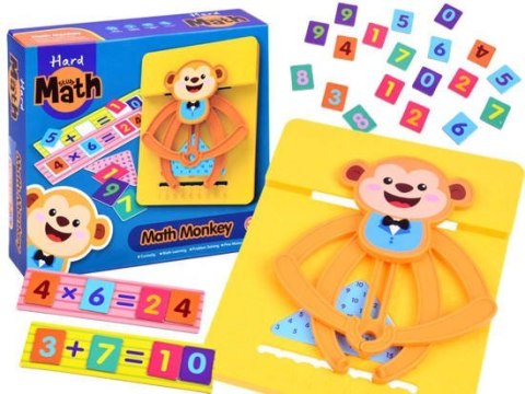 Gra edukacyjna małpka MATEMATYKA działania | GR0436 Gra edukacyjna małpka MATEMATYKA działania | GR0436