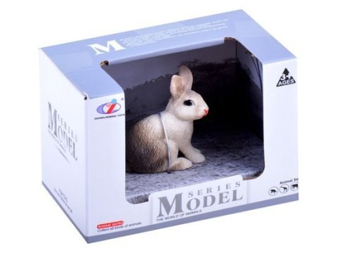 Królik zając zwierzęta domowe figurka 4,5cm | ZA3383 Królik zając zwierzęta domowe figurka 4,5cm | ZA3383
