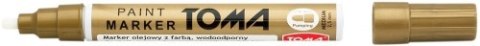 Marker olejowy 4szt. TOMA do malowania STALI,GUMY,DREWNA,PLASTIKU I SZKŁA-ZŁOTY Marker olejowy 4szt. TOMA do malowania STALI,GUMY,DREWNA,PLASTIKU I SZKŁA-ZŁOTY