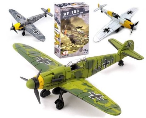 Plastikowy samolot BF-109 do składania 1:48 | ZA2589 Plastikowy samolot BF-109 do składania 1:48 | ZA2589