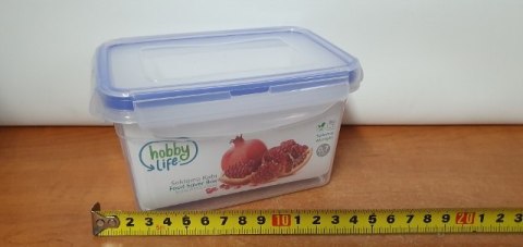 Pojemnik 4szt zamykany 0,7l prostokąt SAVER HOB021467 Pojemnik 4szt zamykany 0,7l prostokąt SAVER HOB021467