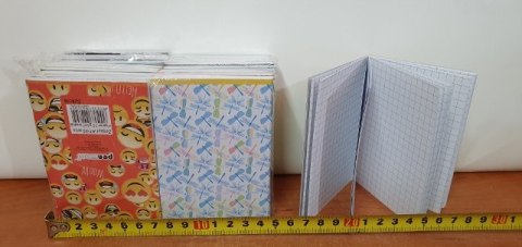 Zeszyt 24szt. A7/80stron KRATKA PSH B24 K768 Zeszyt 24szt. A7/80stron KRATKA PSH B24 K768
