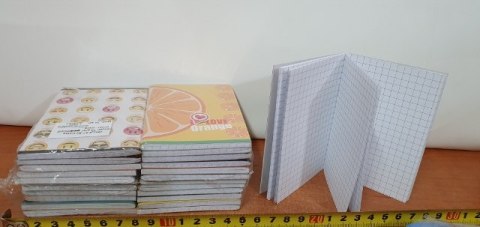 Zeszyt 24szt. A7/80stron KRATKA PSH B24 K768 Zeszyt 24szt. A7/80stron KRATKA PSH B24 K768